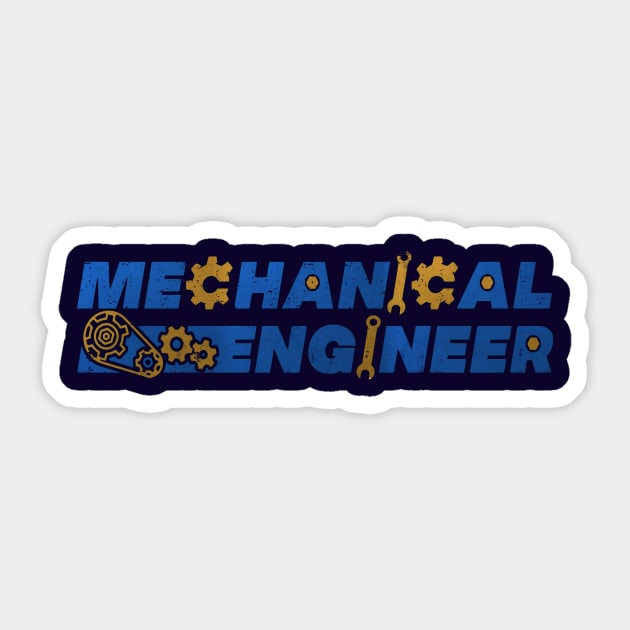 mechanical engineer Sticker by nowsadmahi